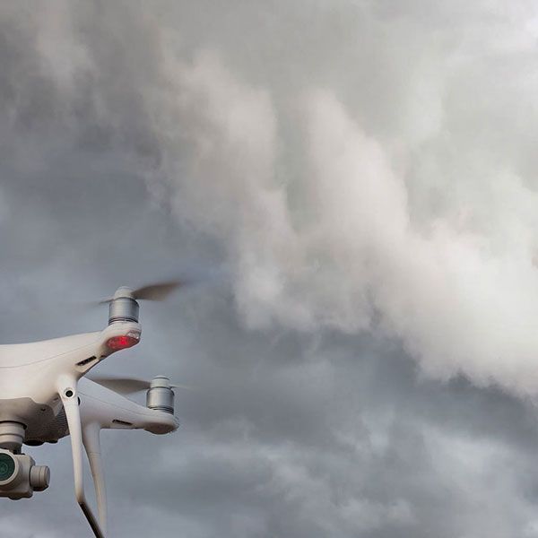Inspection toiture drone