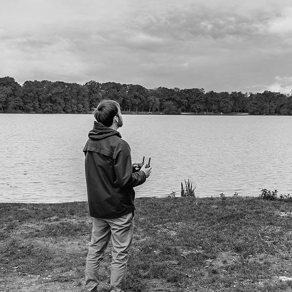 Prise de vue drone