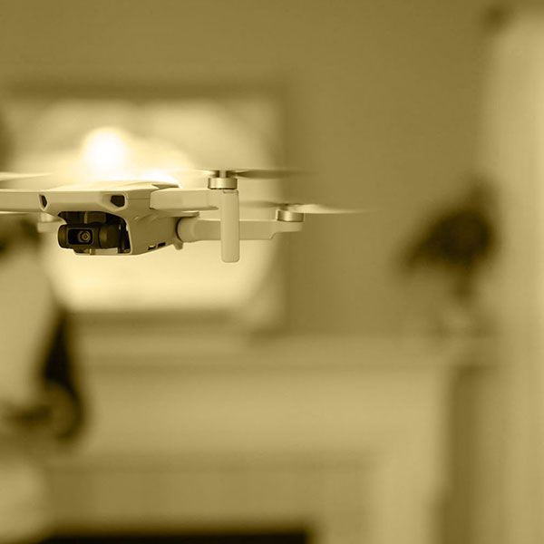 Vue du ciel drone