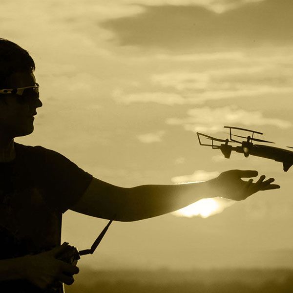 Photo aerienne drone