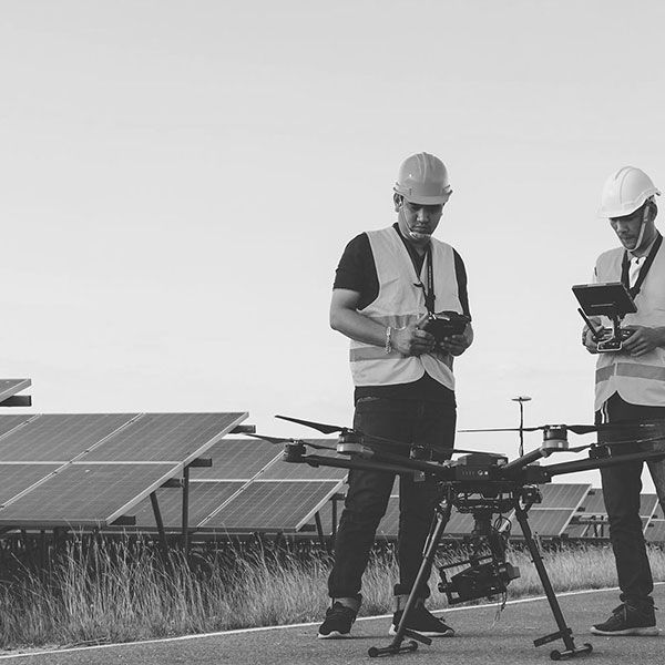 Photo aerienne drone