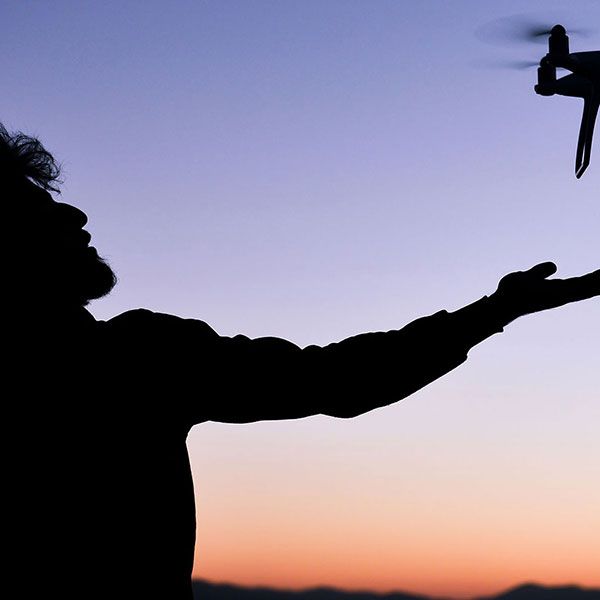 Photo aerienne drone