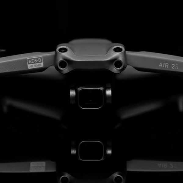 Vue du ciel drone
