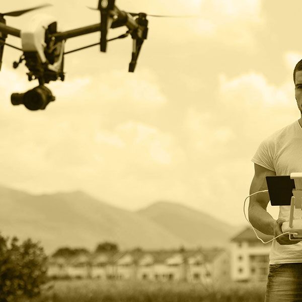 Photo aerienne drone