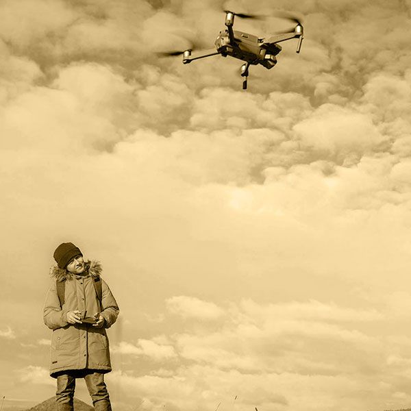 Vue aerienne hd