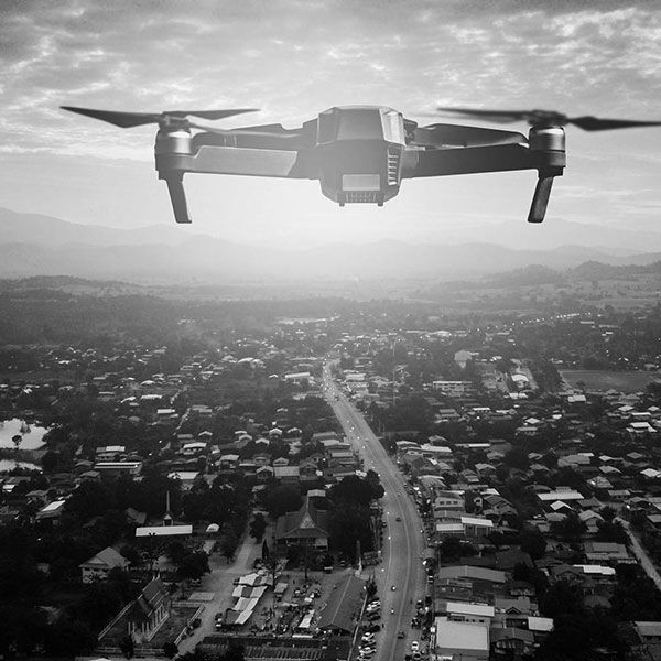 Photo aerienne drone