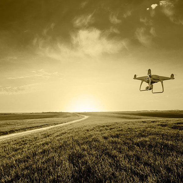 Photo aerienne drone