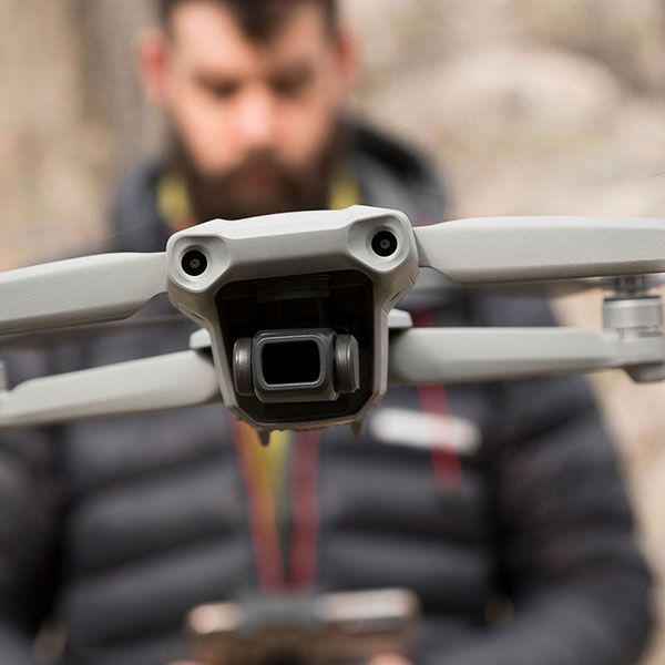 Vue du ciel drone