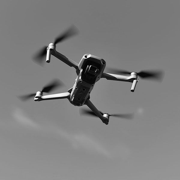 Vue du ciel drone