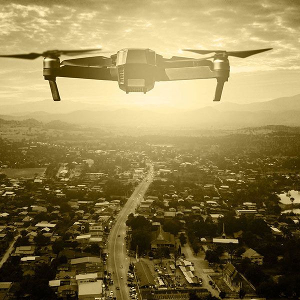 Photos aérienne drone