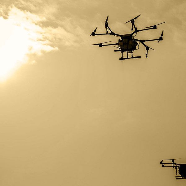 Photo aerienne drone