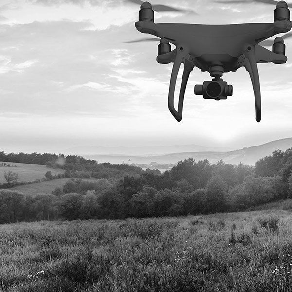 Photo aerienne drone