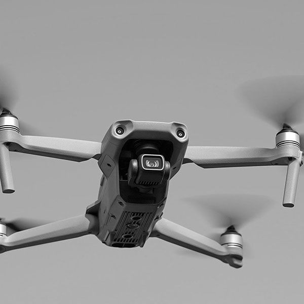 Vue du ciel drone