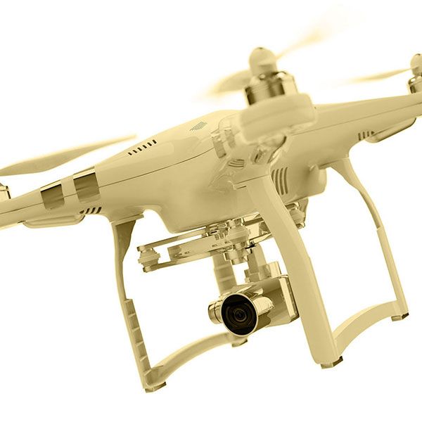 Vue du ciel drone