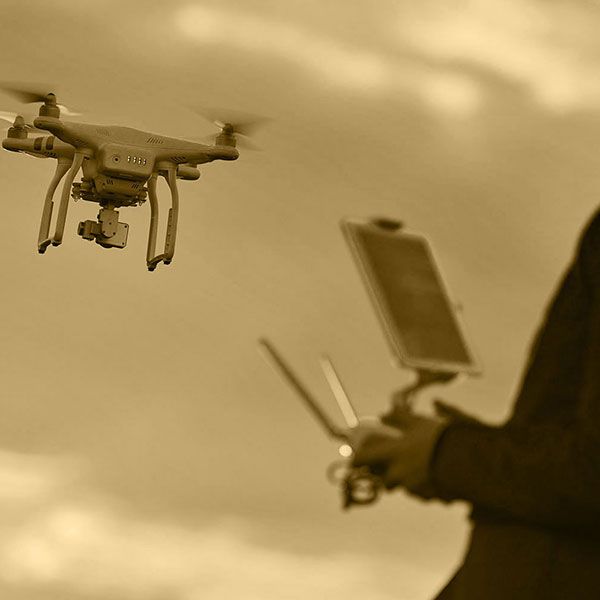 Photo aerienne drone