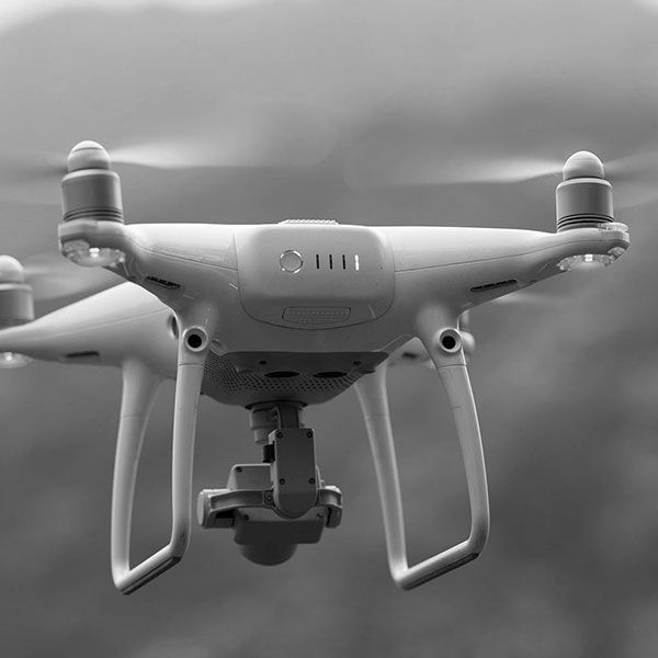 Vue du ciel drone
