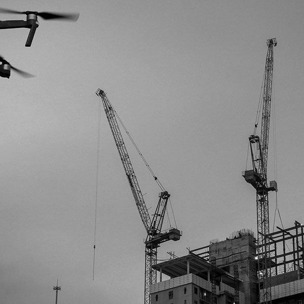 Vue aerienne thermique de ma maison