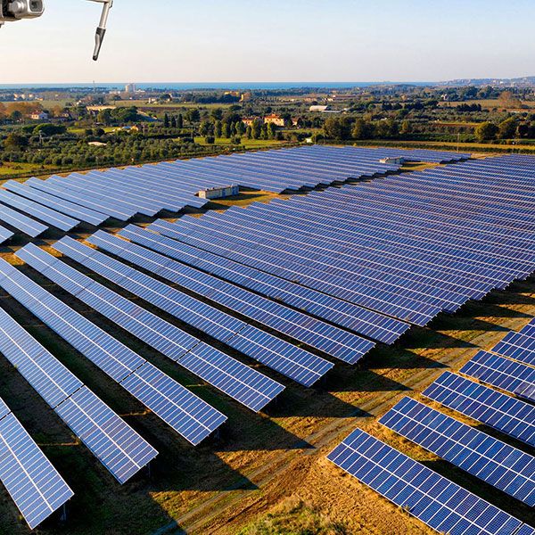 Photo aerienne drone