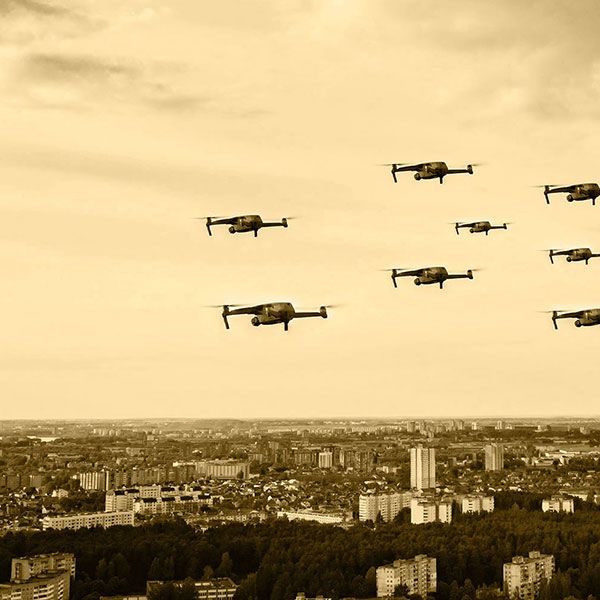 Vue aerienne hd