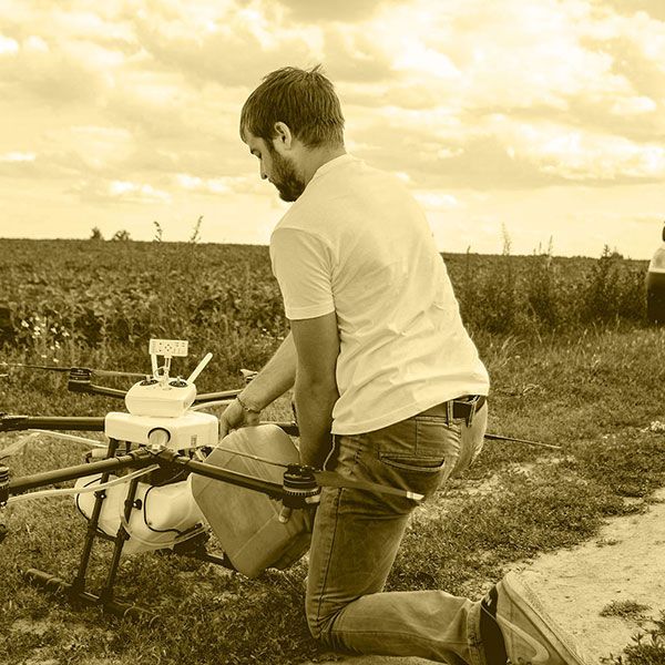 Photo aerienne drone