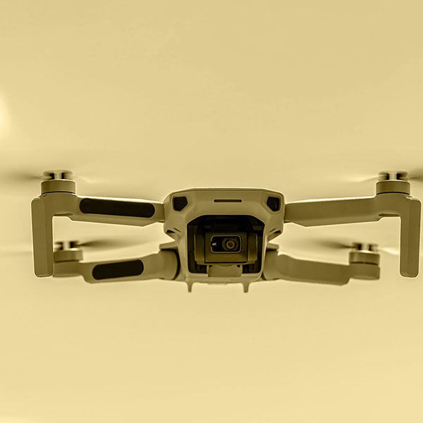 Vue du ciel drone