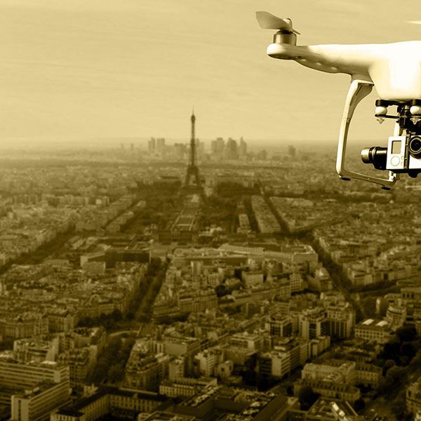 Maison vue du ciel