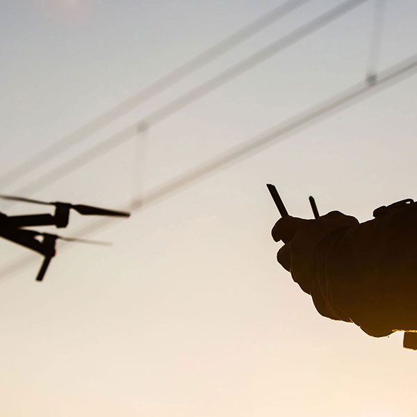 Photo aerienne drone