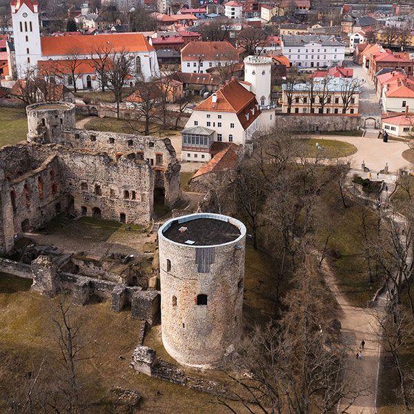 Vue du ciel drone