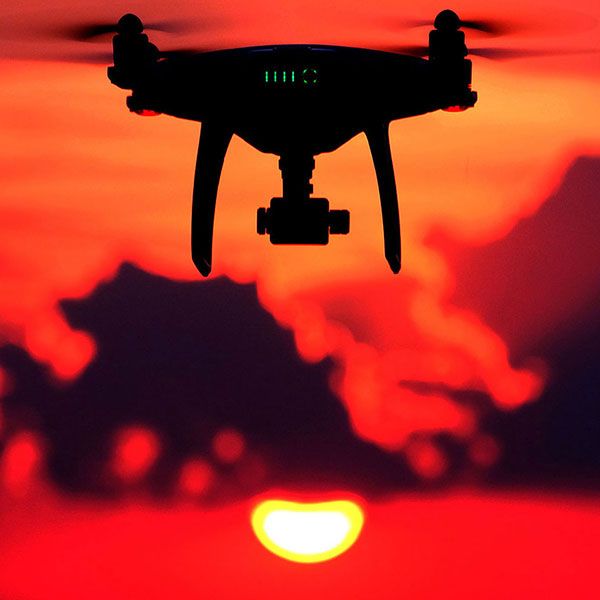 Photo aerienne drone