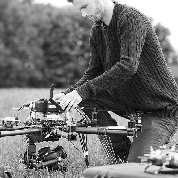 Photo aerienne drone
